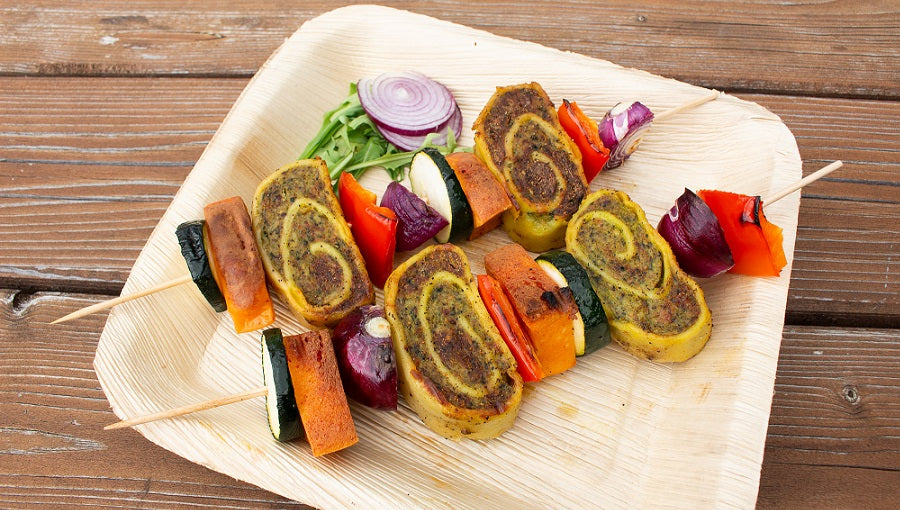 Grillmaultaschen-Spiess